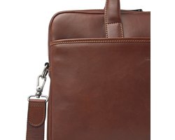 Castelijn & Beerens - Specials Laptoptas 15,6 RFID | lichtbruin -