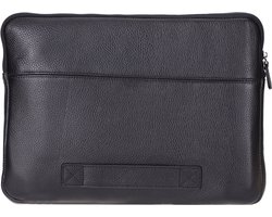 Charmant Style - Laptoptas-Laptophoesje - Tablettas-Laptoptas 15 inch leer- Laptoptas 16 inch leer- Geschikt voor Tablet/PC Notebook/Macbook -Zwart
