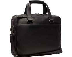 Chesterfield Manhatten Waxed Pull Up Businesstas - Zwart
