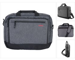 Clique Laptop Bag 040221 - Antraciet Melange - One size