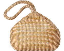 Clutch tas - 1920s Flapper - pauwen glitter pailletten - avondtas voor bruiloften - ShopVlot