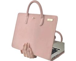 Daity 14 inch laptop schoudertas handtas, waterdichte aktetas - handige computertas