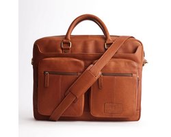 DE LAMASSU® Celina ( Cognac ) MZ-1028 – Elegantie ontmoet functionaliteit