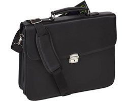 Dermata Aktetas 41 cm laptopvak - 48cm (19 duim) - schwarz