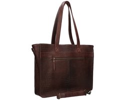 DIMAGINI Lana Croco Workbag 15.6 dark brown