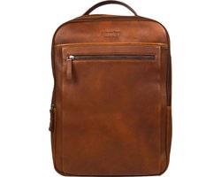 DSTRCT Premium Collection Backpack 15,6 cognac