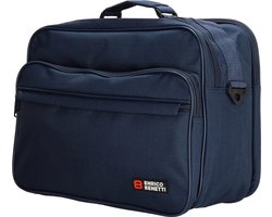 Enrico Benetti Amsterdam Reportertas / Flightbag / Werktas - Donkerblauw