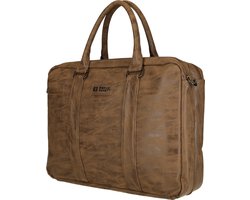 Enrico Benetti Rotterdam Laptoptas 15 inch - 66691 - Camel