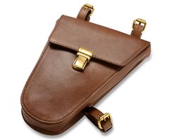 Fiets Zadeltas | Donkerbruin Volnerf Buffelleer