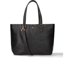 FMME Caithy Laptoptas 15.6 Croco Black