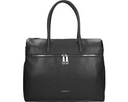 Gigi Fratelli Romance Business Dames laptoptas - 15 inch - Werktas A4 - Leer - Zwart