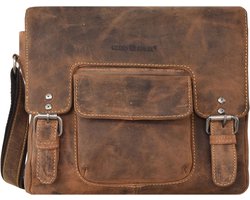 Greenburry Vintage Revival Vol. 1 Schoudertas Leer 28 cm - Jongens - braun
