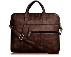 Handgemaakte Laptop Rugtas | Ruime laptoptas | Donkerbruin Mokka | Kunstleren | Heren | Dames | Jongens | Meisjes | Rugzakken | Uniseks | laptoprugzak | laptop rugzak dames | laptop rugzak heren