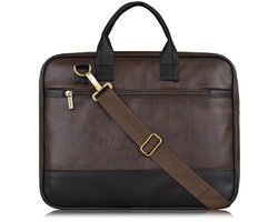 Handgemaakte Laptop Rugtas | Ruime laptoptas | donkere chocolade | Kunstleren | Heren | Dames | Jongens | Meisjes | Rugzakken | Uniseks | laptoprugzak | laptop rugzak dames | laptop rugzak heren | valentijn | cadeau