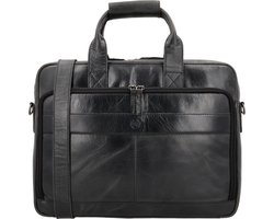 Hide & Stitches Next Navajo Laptoptas - Zwart.