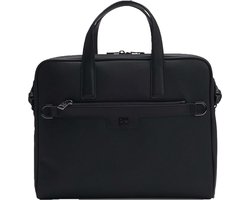 HUGO Business tas Laptoptas met laptopvak Nesh Document Case Black Zwart