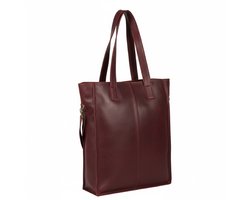Justified Bags Nynke donker Rood 13L Shopper Laptop 14"