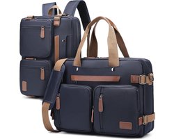 Laptoptas 2 in 1 Rugtas en Schoudertas voor Laptop