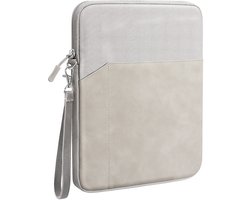 laptoptas-laptophoes-12,9-13 inch tablethoes - Geschikt voor 13 inch iPad Air M3 2025/ iPad Pro M4/Air M2 2024 - iPad / Pro 12,9 inch - Waterdichte tas en draagtas-Lichtgrijs