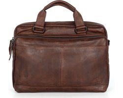Leren Laptoptas - Steven - Donkerbruin