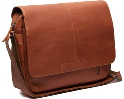 Leren Messenger Bag voor Laptop 40 cm Schoudertas Bruin