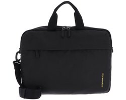 MANDARINA DUCK business tas laptoptas met laptopvak Zephyr Laptop Bag Black zwart