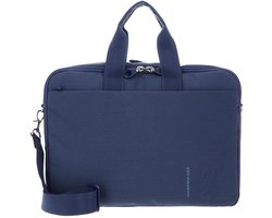 MANDARINA DUCK business tas met laptopvak MD20 Briefcase Deep Blue donkerblauw