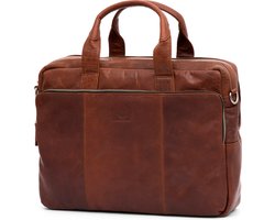 Montreal Tankleurige Leren Werktas