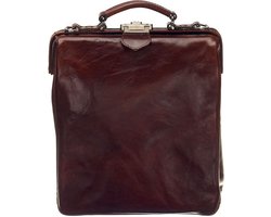 Mutsaers Laptoptas / Rugzak / Rugtas - On the Bag - 15 inch - 12 Liter - Leer - Bruin