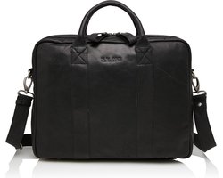 N.Y. one A4 Werktas | Zakelijke leren werktas | Werktas heren | Werktas dames | Aktetassen | Werktas heren schoudertas | Laptoptas | Laptoptas heren | Tampa - 933481 Black