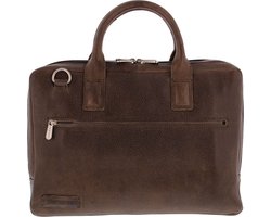 Plevier Sandyford businesstas 15.6 inch bruin.