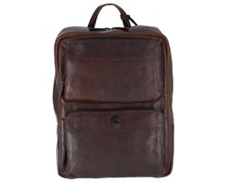 Pylos59 Laptoprugzak / Werktas / Rugtas - 15.6 inch - Leer - Sarda - Bruin