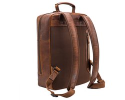 Pylos59 Laptoptas / Werktas - - 15.6 inch - Leer - Sarda - Bruin