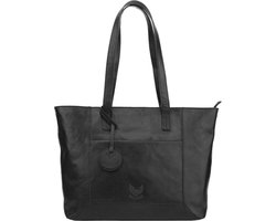Rise of Rosa Laptoptas / Werktas - Dames - 14 inch - Leer - Brenton - Zwart
