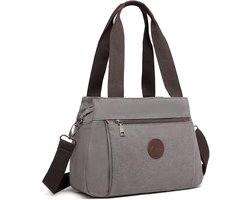 Selbro®, Canvas Handtas Dames Hobo Schoudertas Vintage Handvat Crossbody Tas Casual multifunctionele Tote Bag Voor Werken Winkelen