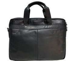 Spikes & Sparrow Madler Business Bag Saturnus - Zwart