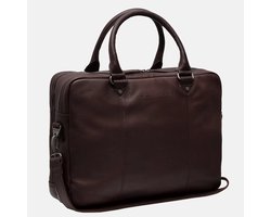 The Chesterfield Brand - Leren Laptoptas Bruin Boston