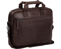 The Chesterfield Brand - Leren Laptoptas Bruin Calvi