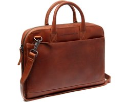The Chesterfield Brand - Leren Laptoptas Cognac Tilbury