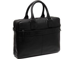 The Chesterfield Brand - Leren Laptoptas Zwart Fabian