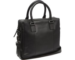 The Chesterfield Brand - Leren Laptoptas Zwart Santiago