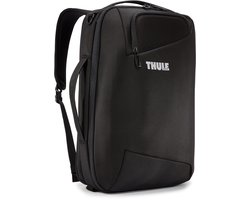 THULE business tas laptoptas met laptopvak Accent Recycled Convertible 17L Black zwart