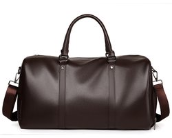 Travel bag natte en sport yoga onafhankelijke schoenen grote silo's, bruin