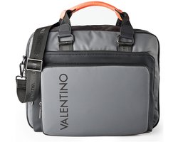 VALENTINO business tas laptoptas met laptopvak Dragonhawk Professional Grigio / Nero donkergrijs