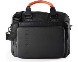 VALENTINO business tas laptoptas met laptopvak Dragonhawk Professional Nero zwart