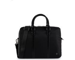 VALENTINO business tas laptoptas met laptopvak Nemesys Professional Nero zwart