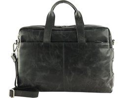 VOi Business tas Afzonderlijke gevallen met laptopvak City Cowboy Steffi Business Bag Black Zwart