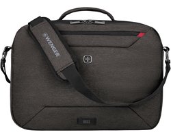 WENGER Business tas Laptop rugzak met laptopvak MX Commute 16'' Laptop Case 20L Grey Donkergrijs