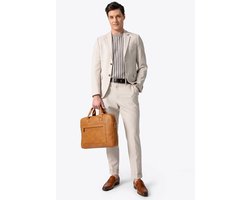 Wittchen Office - Laptoptas - Eco-leder - 17" Laptop - Verstelbare Schouderriem