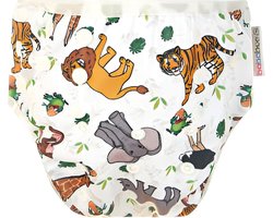 Bababoe | Zwemluier - Zoo Life | 0-3 jaar | 4-13 KG | Wasbaar | Maat M